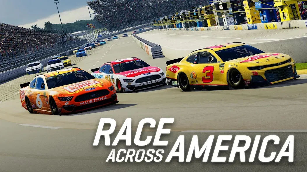 NASCAR Heat Mobile (НАСКАР Хит Мобилай) [MOD: Mega Mod/Меню] - Скриншот 1