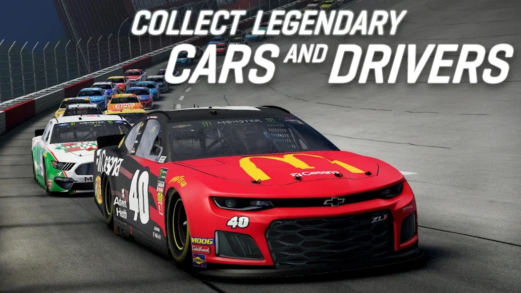 NASCAR Heat Mobile (НАСКАР Хит Мобилай) [MOD: Mega Mod/Меню] - Скриншот 3