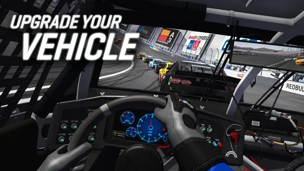 NASCAR Heat Mobile (НАСКАР Хит Мобилай) [MOD: Mega Mod/Меню] - Скриншот 4