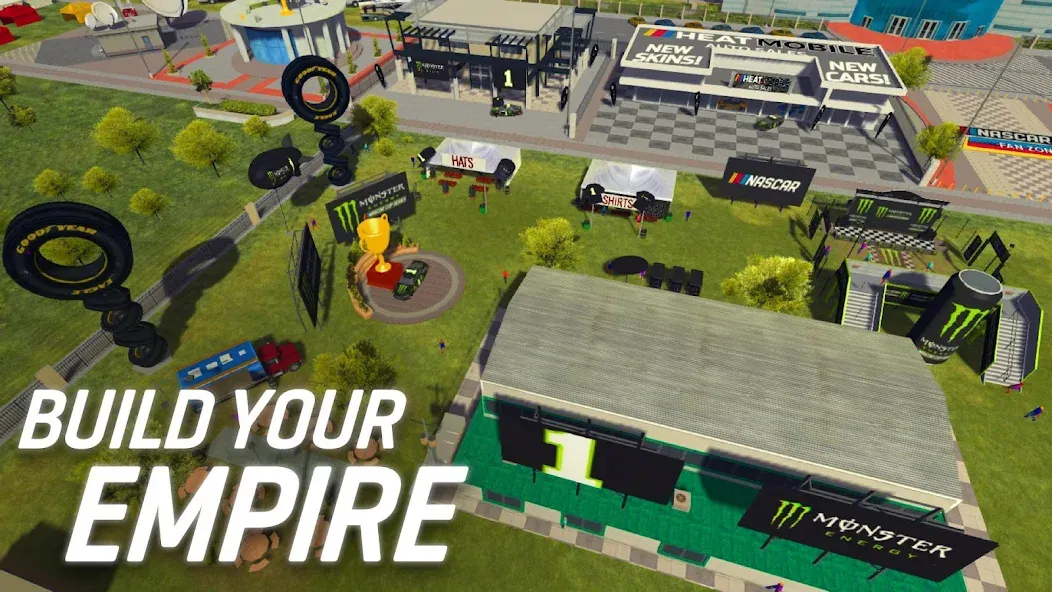 NASCAR Heat Mobile (НАСКАР Хит Мобилай) [MOD: Mega Mod/Меню] - Скриншот 5