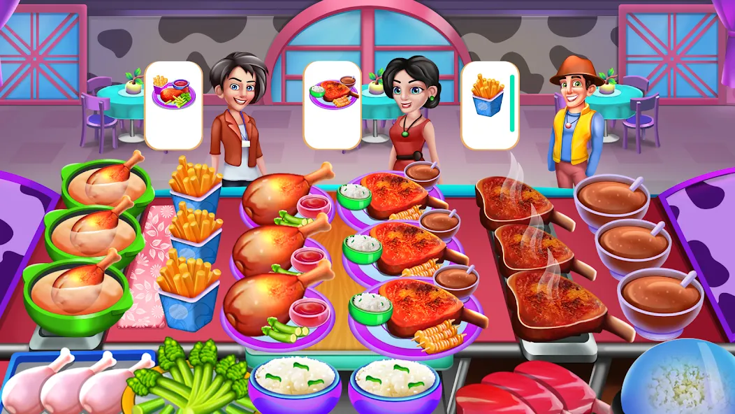 Cooking Food: Time Management [MOD: Все разблокировано] - Скриншот 2