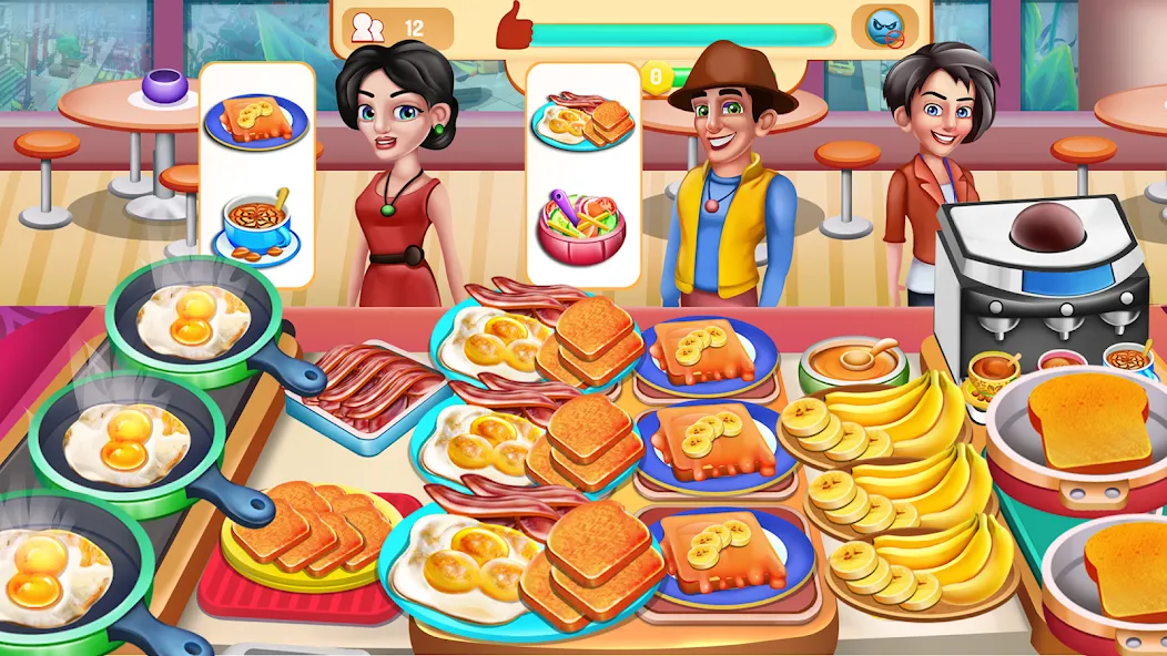 Cooking Food: Time Management [MOD: Все разблокировано] - Скриншот 3