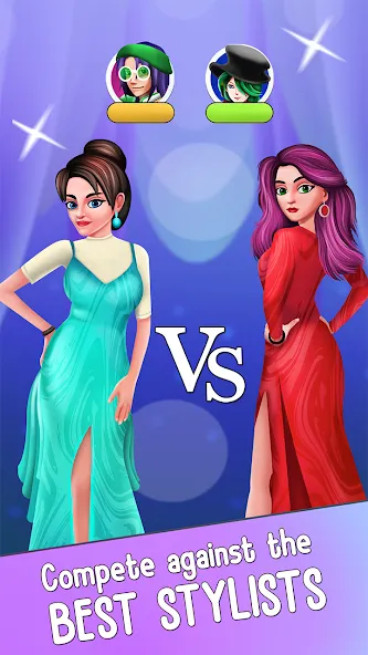 Fashion Stylist Makeup Dressup [MOD: Все разблокировано] - Скриншот 1
