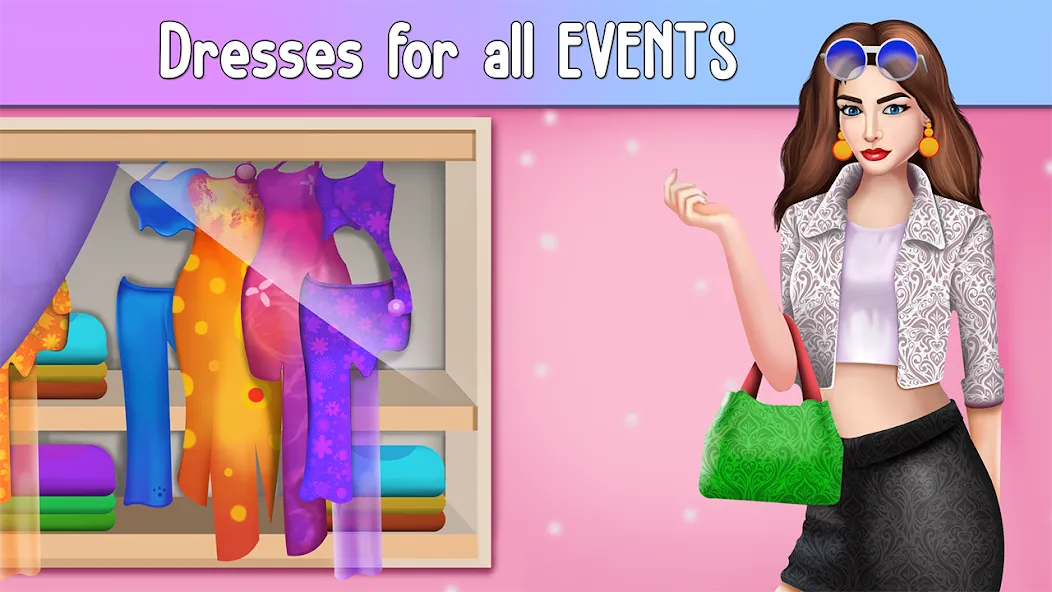 Fashion Stylist Makeup Dressup [MOD: Все разблокировано] - Скриншот 5