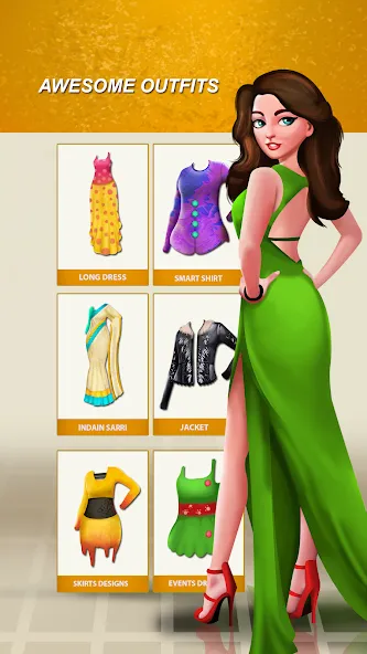 Girls Dress Up: Makeup Games [MOD: Все открыто] - Скриншот 3