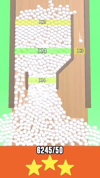 Bounce and collect (Баунс энд коллект) [MOD: Меню/Много денег] - Скриншот 5