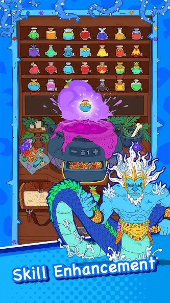 Dicey Elementalist [MOD: Меню/Много денег] - Скриншот 4