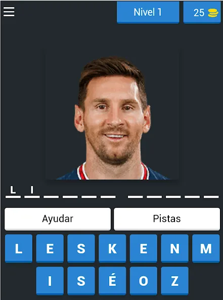 Guess Soccer Player Quiz [MOD: Mega Mod/Меню] - Скриншот 4