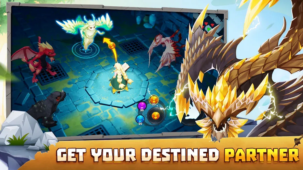 Summon Dragons (Саммон Драгонс) [MOD: Все разблокировано] - Скриншот 5