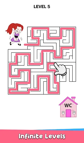 Toilet Rush Race: Draw Puzzle (Туалетная гонкаприпас) [MOD: Premium/Unlocked] - Скриншот 5
