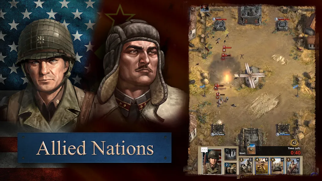 Road to Valor: World War II (Роуд ту Валор) [MOD: Все открыто] - Скриншот 1