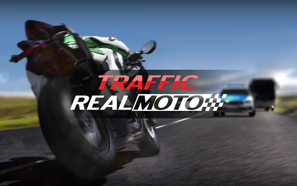 Real Moto Traffic (Реал Мото Трафик) [MOD: Много монет/Энергии] - Скриншот 1