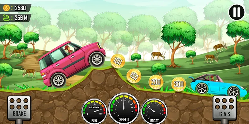 Racing the Hill [MOD: Mega Mod/Меню] - Скриншот 3