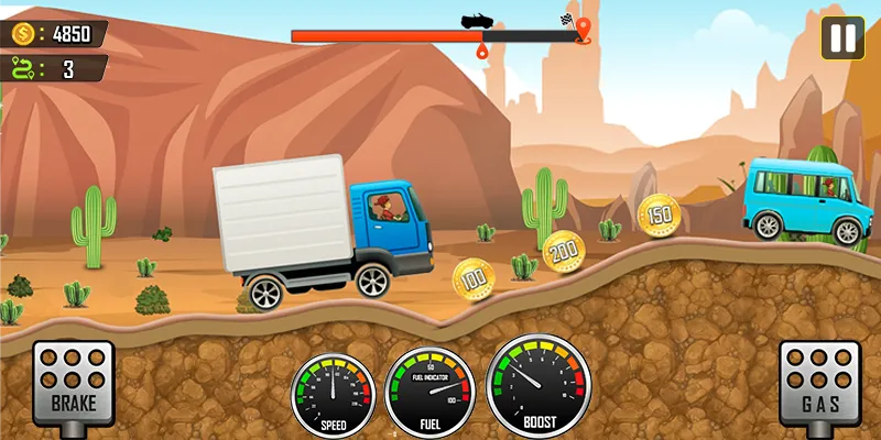 Racing the Hill [MOD: Mega Mod/Меню] - Скриншот 4