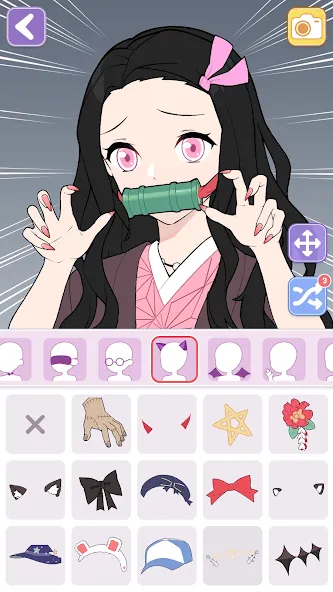 Vlinder Avatar Maker: dress up [MOD: Premium/Unlocked] - Скриншот 3
