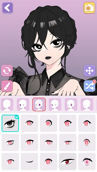 Vlinder Avatar Maker: dress up [MOD: Premium/Unlocked] - Скриншот 5