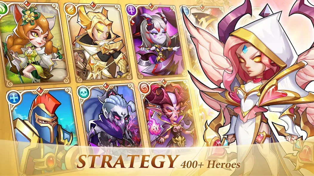 Idle Heroes (Айдел Хироес) [MOD: Все разблокировано] - Скриншот 2