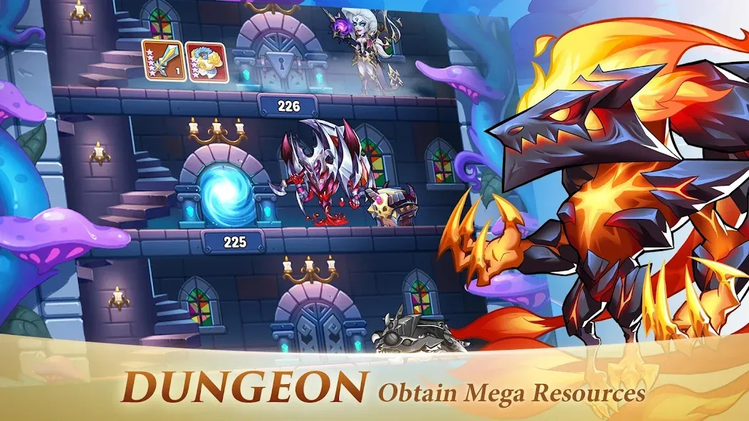Idle Heroes (Айдел Хироес) [MOD: Все разблокировано] - Скриншот 5