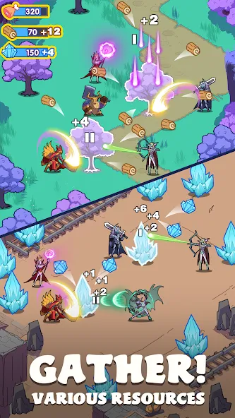 Dawn Heroes (Дон) [MOD: Много монет/Энергии] - Скриншот 1