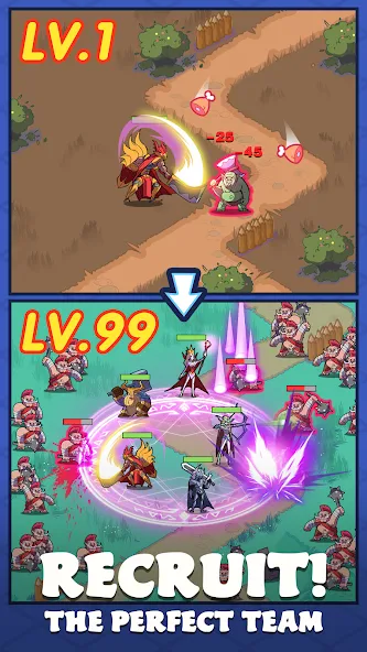 Dawn Heroes (Дон) [MOD: Много монет/Энергии] - Скриншот 3