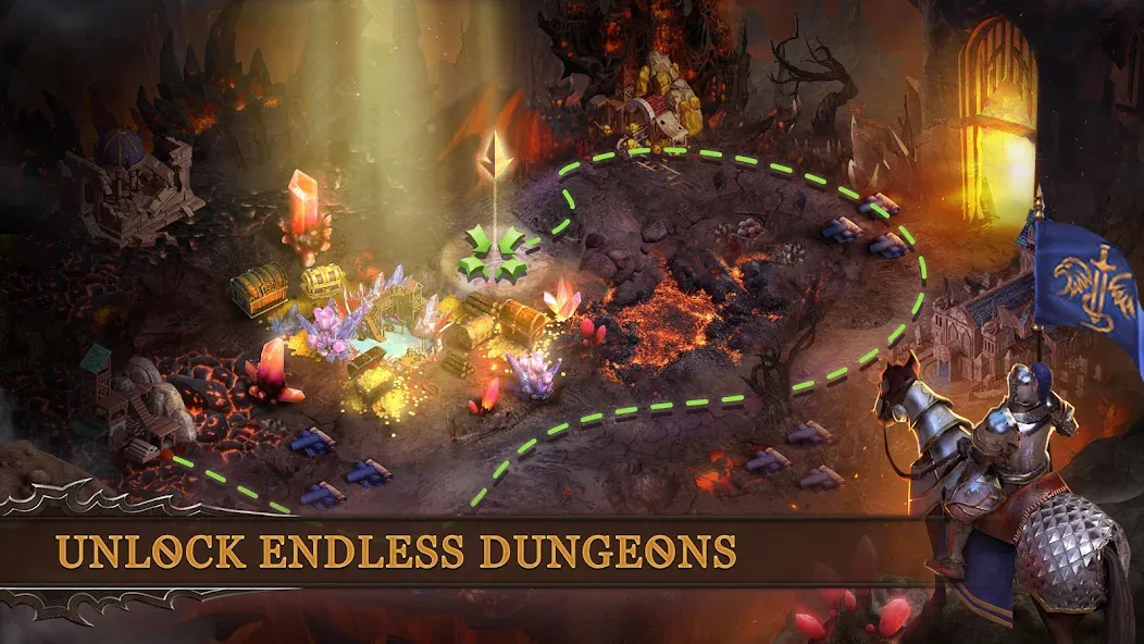 Dungeon & Heroes: 3D RPG [MOD: Все разблокировано] - Скриншот 4