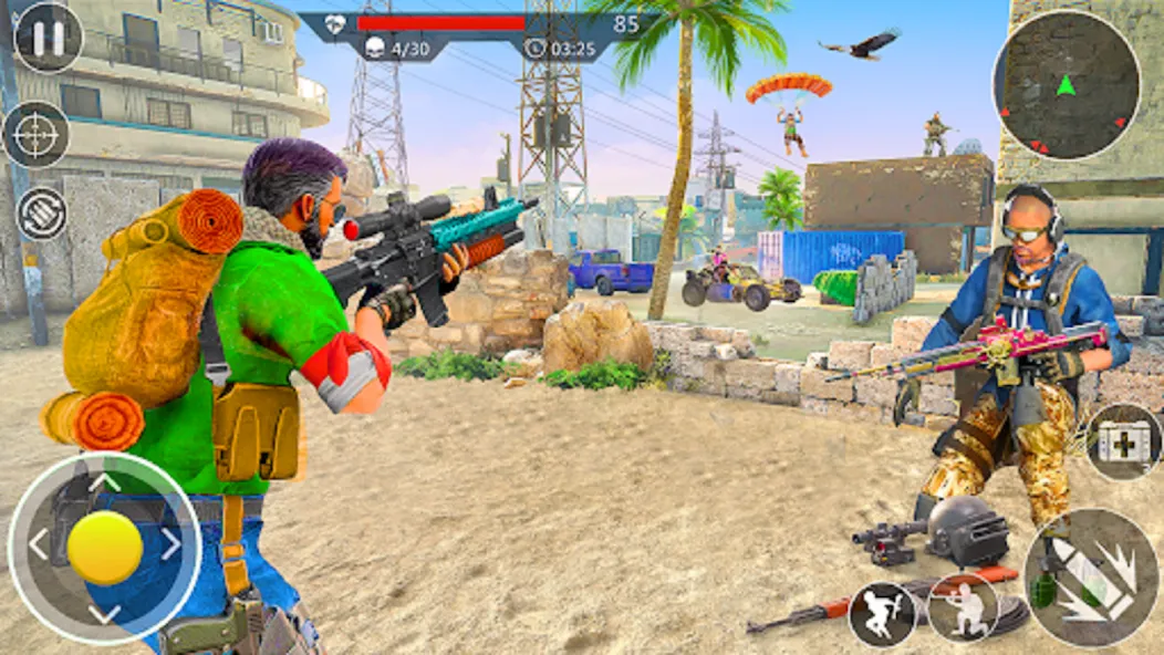 Elite Commando Shooting Games (Элитные игры стрельбы командос) [MOD: Меню/Много денег] - Скриншот 5