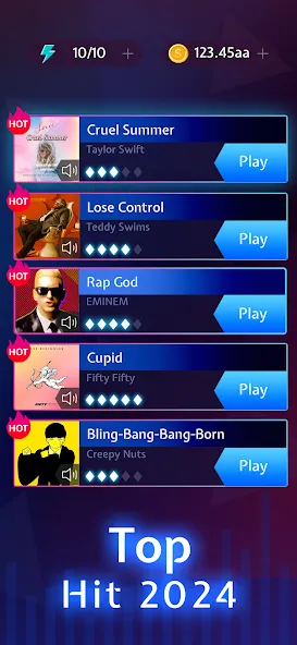 Beat Mania: Music Dash Dance (БитБлейд) [MOD: Разблокировано] - Скриншот 2