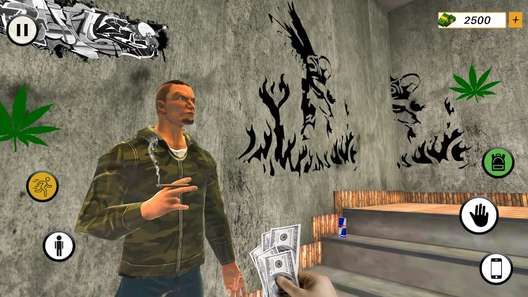Drug Mafia 3d Weed Mafia Games [MOD: Мод Меню/Взлом] - Скриншот 2