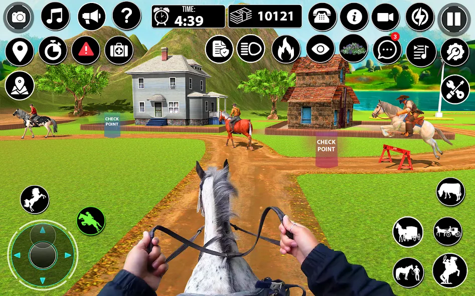 Horse Cart Taxi Transport Game [MOD: Premium/Unlocked] - Скриншот 2