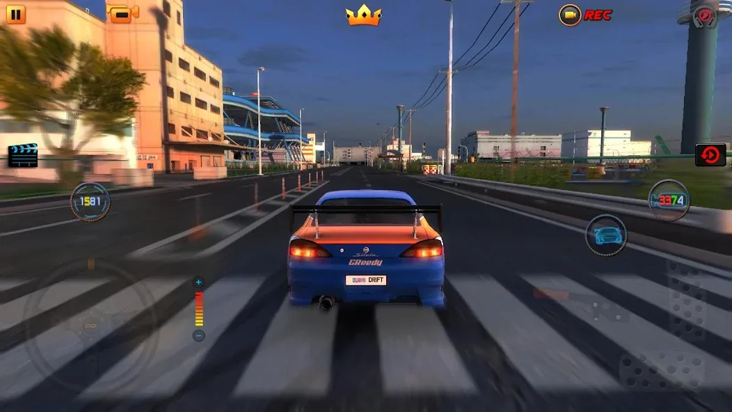 Dubai Drift 2 [MOD: Меню/Много денег] - Скриншот 1