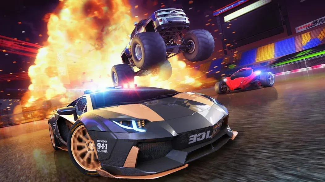Dubai Drift 2 [MOD: Меню/Много денег] - Скриншот 3