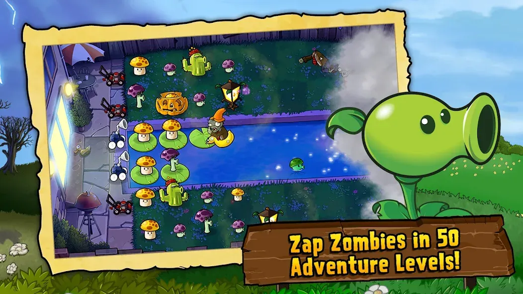 Plants vs. Zombies™ [MOD: Разблокировано] - Скриншот 1