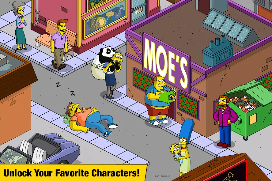 The Simpsons™:  Tapped Out (Зе Симпсонс) [MOD: Premium/Unlocked] - Скриншот 2
