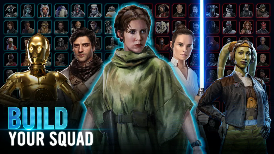 Star Wars™: Galaxy of Heroes (Ста Вас) [MOD: Меню/Много денег] - Скриншот 1