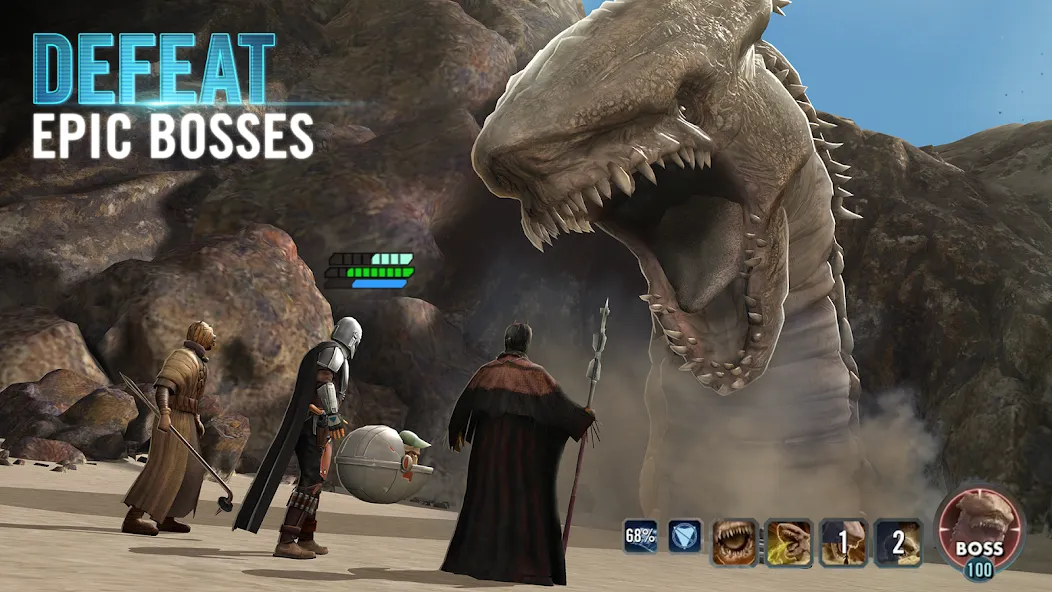 Star Wars™: Galaxy of Heroes (Ста Вас) [MOD: Меню/Много денег] - Скриншот 3