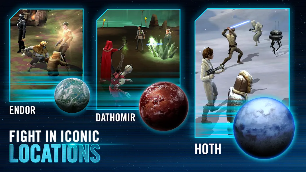 Star Wars™: Galaxy of Heroes (Ста Вас) [MOD: Меню/Много денег] - Скриншот 4