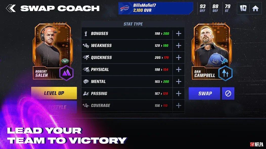 Madden NFL 24 Mobile Football (Мэдден НФЛ 23 Мобильный Футбол) [MOD: Все открыто] - Скриншот 5