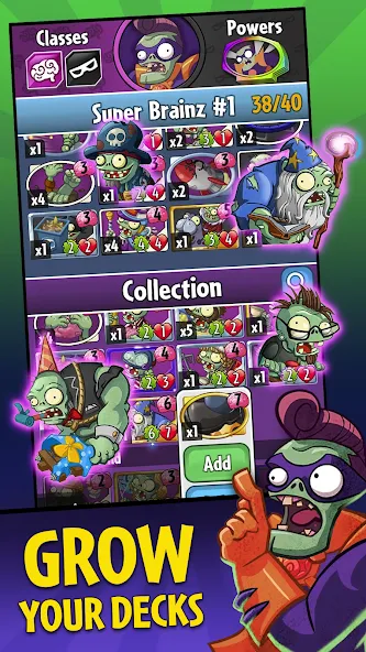 Plants vs. Zombies™ Heroes [MOD: Бесконечные деньги] - Скриншот 2