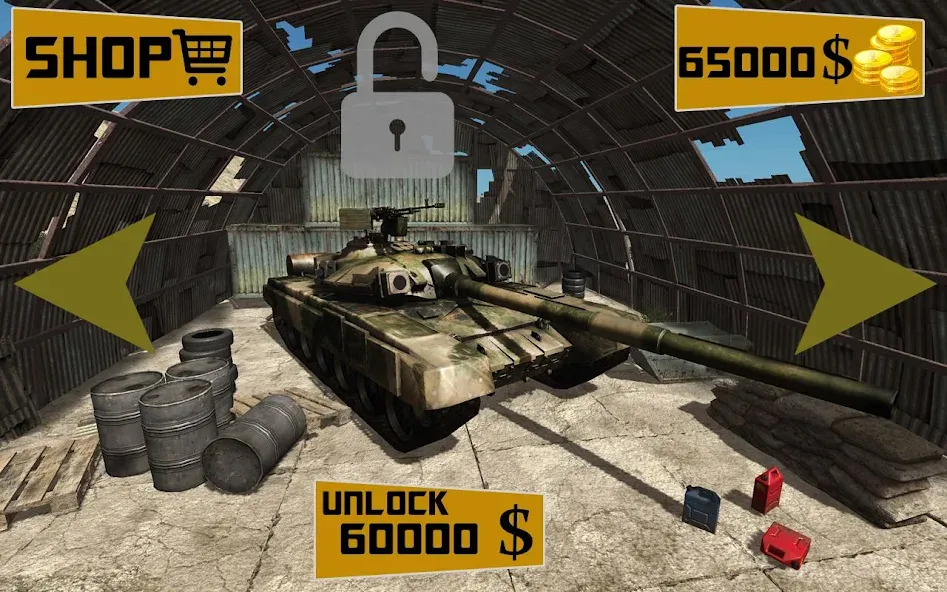 Real Tank Battle : War Machine (Реальное танковое сражение) [MOD: Разблокировано] - Скриншот 3