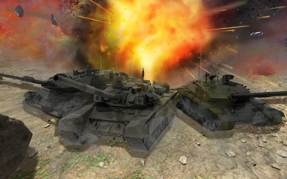 Real Tank Battle : War Machine (Реальное танковое сражение) [MOD: Разблокировано] - Скриншот 4
