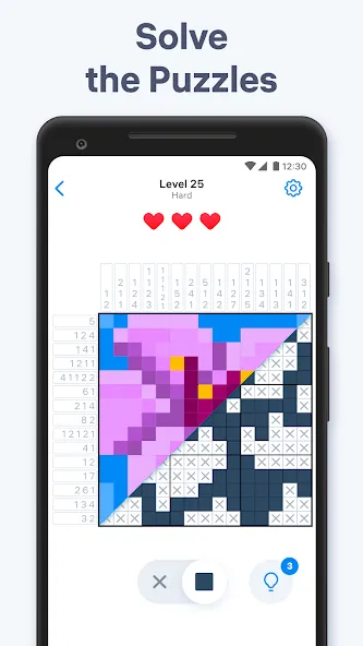 Nonogram.com — Picture Cross [MOD: Бесконечные деньги] - Скриншот 1