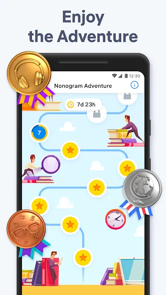 Nonogram.com — Picture Cross [MOD: Бесконечные деньги] - Скриншот 5