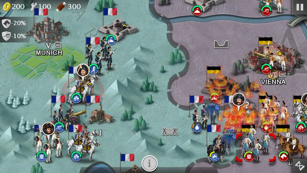 European War 4 : Napoleon (Европейская война 4) [MOD: Все разблокировано] - Скриншот 3