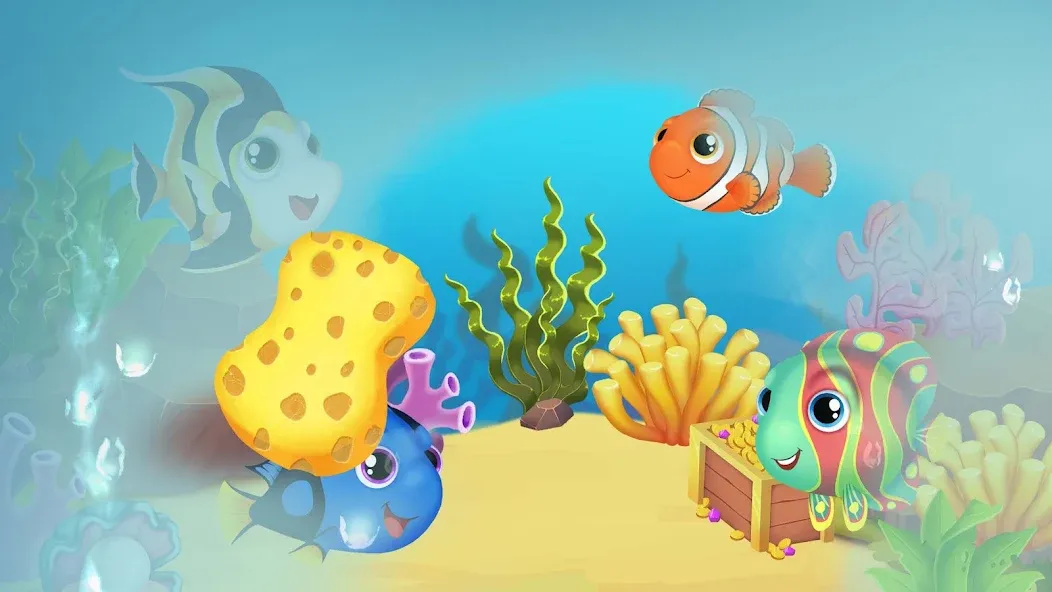 Baby Aquarium — Fish game [MOD: Premium/Unlocked] - Скриншот 2