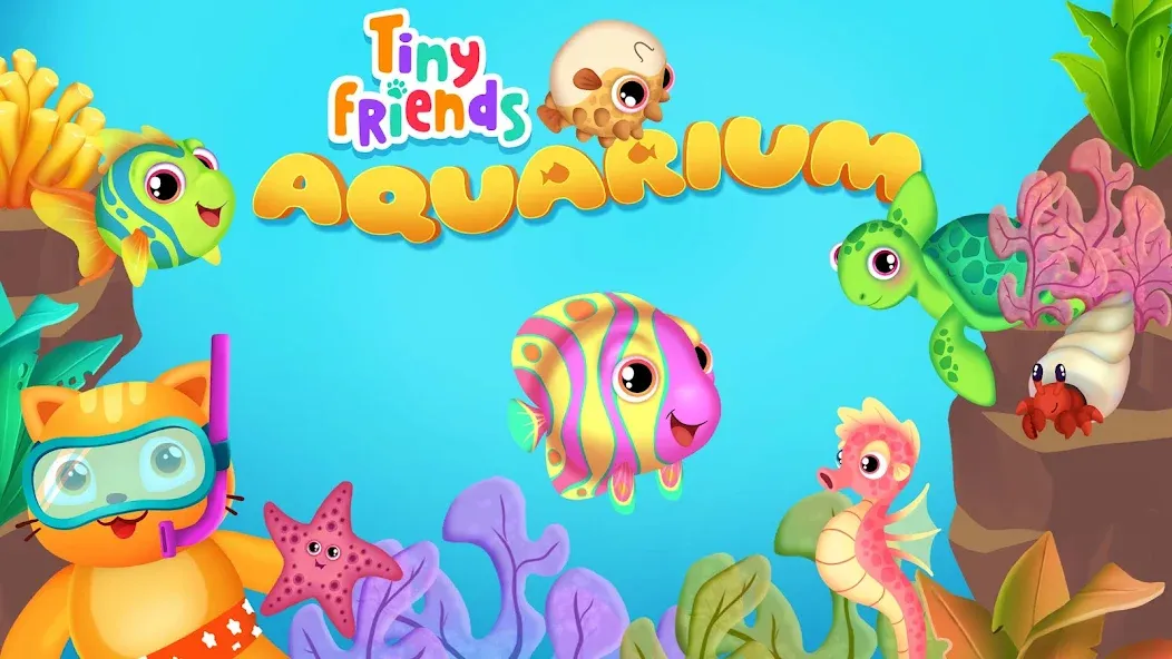 Baby Aquarium — Fish game [MOD: Premium/Unlocked] - Скриншот 4