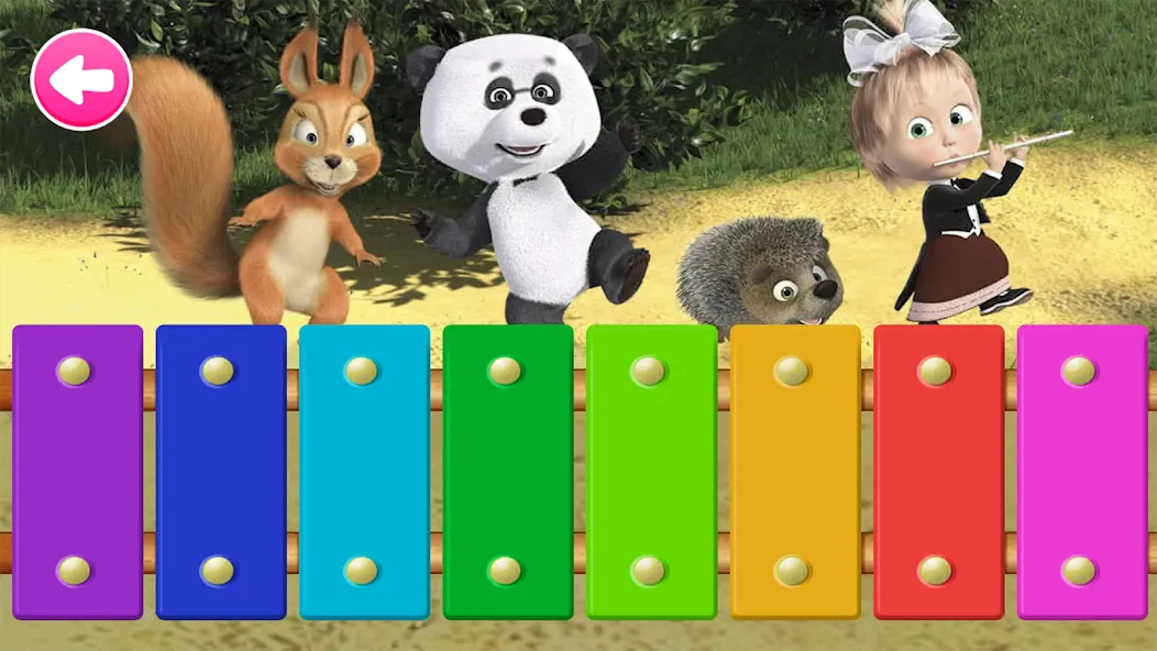 Masha and the Bear Educational [MOD: Разблокировано] - Скриншот 2