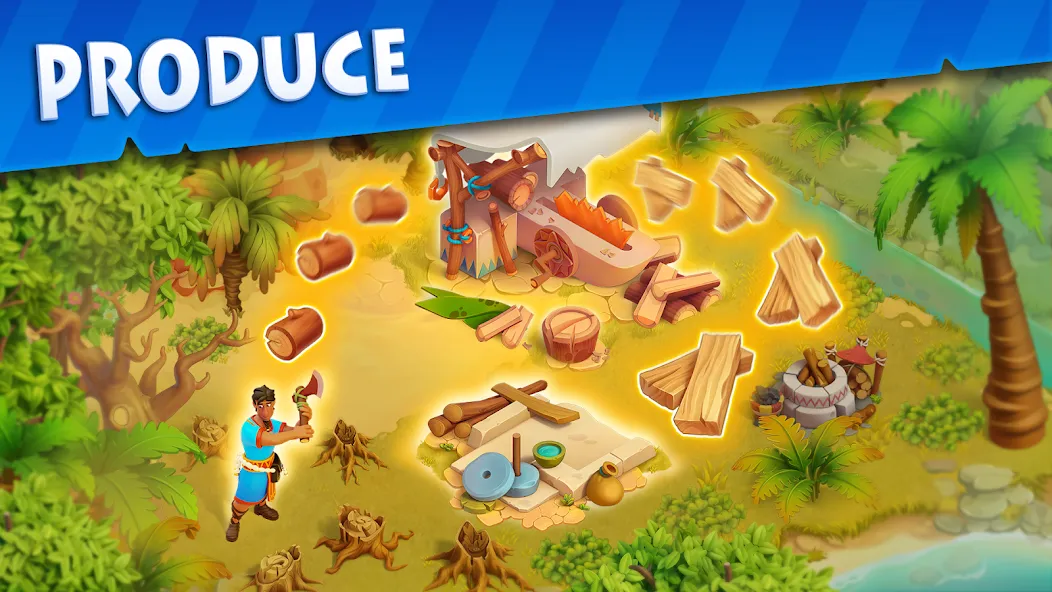 Nile Valley: Farm Adventure (Ниловская долина) [MOD: Меню/Много денег] - Скриншот 4