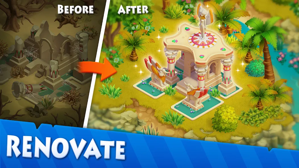 Nile Valley: Farm Adventure (Ниловская долина) [MOD: Меню/Много денег] - Скриншот 5