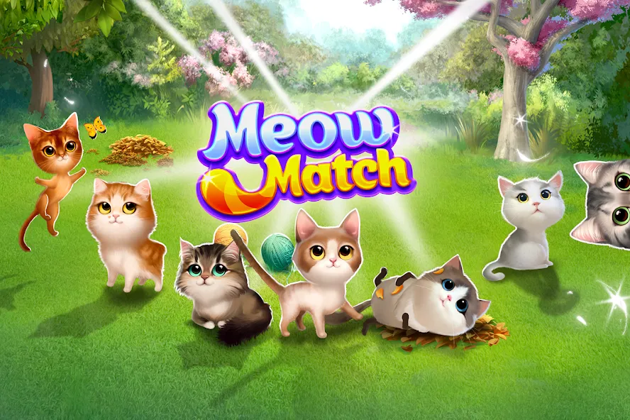 Meow Match (Мяу Матч) [MOD: Меню/Много денег] - Скриншот 3