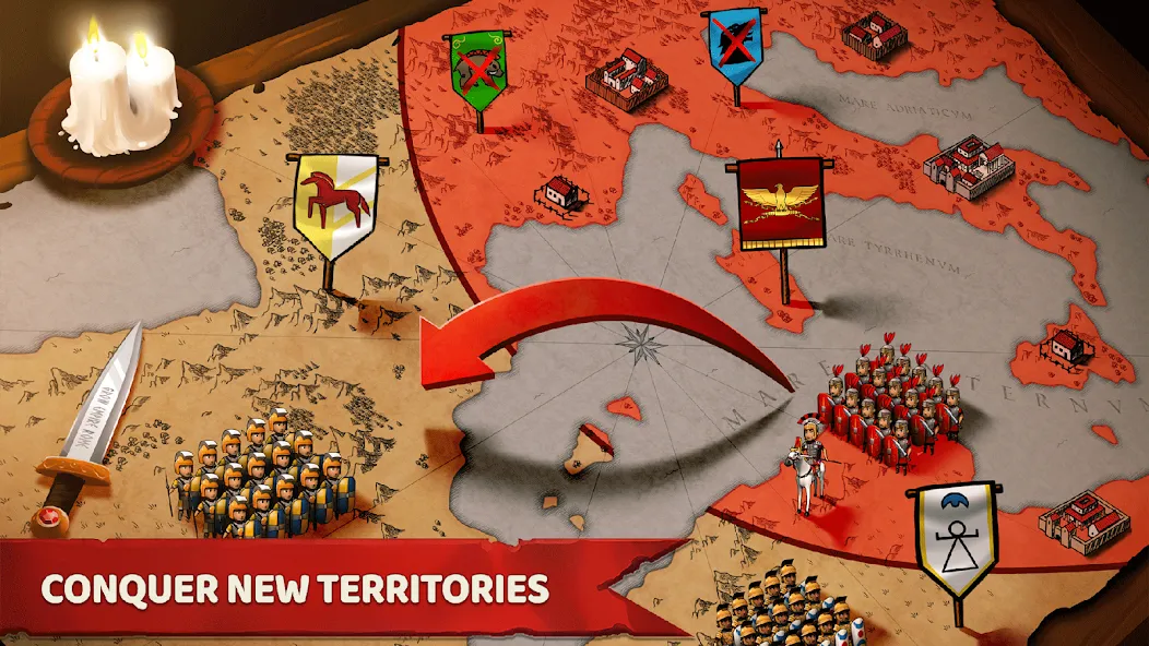 Grow Empire: Rome (Гроу Эмпайр) [MOD: Premium/Unlocked] - Скриншот 3
